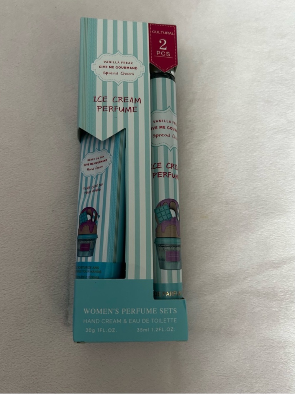 Vanilla Freak Ice Cream Perfume Set - Give Me Gourmand Collection by Lattafa